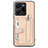 Ultra-thin Silicone Gel Soft Case Cover with Magnetic S01D for Vivo Y35 4G Gold