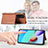 Ultra-thin Silicone Gel Soft Case Cover with Magnetic S01D for Xiaomi Redmi 10 4G