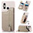 Ultra-thin Silicone Gel Soft Case Cover with Magnetic S01D for Xiaomi Redmi 11A 4G