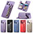 Ultra-thin Silicone Gel Soft Case Cover with Magnetic S01D for Xiaomi Redmi 12C 4G