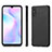 Ultra-thin Silicone Gel Soft Case Cover with Magnetic S01D for Xiaomi Redmi 9A Black