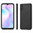 Ultra-thin Silicone Gel Soft Case Cover with Magnetic S01D for Xiaomi Redmi 9i Black