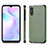 Ultra-thin Silicone Gel Soft Case Cover with Magnetic S01D for Xiaomi Redmi 9i Green