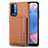 Ultra-thin Silicone Gel Soft Case Cover with Magnetic S01D for Xiaomi Redmi 9T 4G