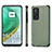 Ultra-thin Silicone Gel Soft Case Cover with Magnetic S01D for Xiaomi Redmi K30S 5G Green