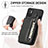 Ultra-thin Silicone Gel Soft Case Cover with Magnetic S01D for Xiaomi Redmi Note 11 SE 5G