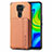 Ultra-thin Silicone Gel Soft Case Cover with Magnetic S01D for Xiaomi Redmi Note 9