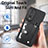 Ultra-thin Silicone Gel Soft Case Cover with Magnetic S02D for Huawei Honor 80 Pro 5G