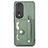 Ultra-thin Silicone Gel Soft Case Cover with Magnetic S02D for Huawei Honor 80 Pro 5G Green