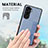 Ultra-thin Silicone Gel Soft Case Cover with Magnetic S02D for Huawei Honor 90 Lite 5G