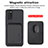 Ultra-thin Silicone Gel Soft Case Cover with Magnetic S02D for Samsung Galaxy A02s