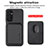 Ultra-thin Silicone Gel Soft Case Cover with Magnetic S02D for Samsung Galaxy A04s