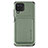 Ultra-thin Silicone Gel Soft Case Cover with Magnetic S02D for Samsung Galaxy A12 Nacho Green