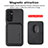 Ultra-thin Silicone Gel Soft Case Cover with Magnetic S02D for Samsung Galaxy A13 5G