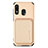 Ultra-thin Silicone Gel Soft Case Cover with Magnetic S02D for Samsung Galaxy A20