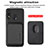 Ultra-thin Silicone Gel Soft Case Cover with Magnetic S02D for Samsung Galaxy A20