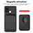 Ultra-thin Silicone Gel Soft Case Cover with Magnetic S02D for Samsung Galaxy A21s