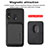 Ultra-thin Silicone Gel Soft Case Cover with Magnetic S02D for Samsung Galaxy A30