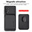 Ultra-thin Silicone Gel Soft Case Cover with Magnetic S02D for Samsung Galaxy A32 4G