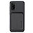Ultra-thin Silicone Gel Soft Case Cover with Magnetic S02D for Samsung Galaxy A41