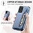 Ultra-thin Silicone Gel Soft Case Cover with Magnetic S02D for Samsung Galaxy A52 4G