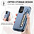 Ultra-thin Silicone Gel Soft Case Cover with Magnetic S02D for Samsung Galaxy A53 5G