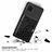 Ultra-thin Silicone Gel Soft Case Cover with Magnetic S02D for Samsung Galaxy A81