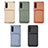 Ultra-thin Silicone Gel Soft Case Cover with Magnetic S02D for Samsung Galaxy M02