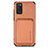 Ultra-thin Silicone Gel Soft Case Cover with Magnetic S02D for Samsung Galaxy M02s