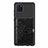 Ultra-thin Silicone Gel Soft Case Cover with Magnetic S02D for Samsung Galaxy M60s Black