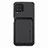 Ultra-thin Silicone Gel Soft Case Cover with Magnetic S02D for Samsung Galaxy M62 4G Black