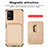 Ultra-thin Silicone Gel Soft Case Cover with Magnetic S02D for Vivo Y21