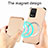 Ultra-thin Silicone Gel Soft Case Cover with Magnetic S02D for Vivo Y21