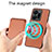 Ultra-thin Silicone Gel Soft Case Cover with Magnetic S02D for Vivo Y35 4G