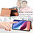 Ultra-thin Silicone Gel Soft Case Cover with Magnetic S02D for Xiaomi Mi 11i 5G