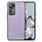 Ultra-thin Silicone Gel Soft Case Cover with Magnetic S02D for Xiaomi Mi 12T 5G Clove Purple