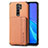 Ultra-thin Silicone Gel Soft Case Cover with Magnetic S02D for Xiaomi Redmi 9 Prime India