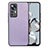 Ultra-thin Silicone Gel Soft Case Cover with Magnetic S02D for Xiaomi Redmi K50 Ultra 5G Clove Purple