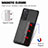 Ultra-thin Silicone Gel Soft Case Cover with Magnetic S02D for Xiaomi Redmi Note 11 Pro 4G