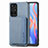 Ultra-thin Silicone Gel Soft Case Cover with Magnetic S02D for Xiaomi Redmi Note 11T 5G