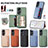 Ultra-thin Silicone Gel Soft Case Cover with Magnetic S03D for Huawei Honor 70 5G