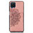 Ultra-thin Silicone Gel Soft Case Cover with Magnetic S03D for Samsung Galaxy A12 5G Rose Gold