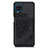 Ultra-thin Silicone Gel Soft Case Cover with Magnetic S03D for Samsung Galaxy A12 Nacho Black