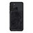 Ultra-thin Silicone Gel Soft Case Cover with Magnetic S03D for Samsung Galaxy A21 Black