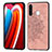 Ultra-thin Silicone Gel Soft Case Cover with Magnetic S03D for Samsung Galaxy A21 European