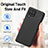 Ultra-thin Silicone Gel Soft Case Cover with Magnetic S03D for Samsung Galaxy A22 4G