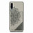 Ultra-thin Silicone Gel Soft Case Cover with Magnetic S03D for Samsung Galaxy A30S Gray