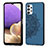 Ultra-thin Silicone Gel Soft Case Cover with Magnetic S03D for Samsung Galaxy A32 4G