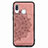 Ultra-thin Silicone Gel Soft Case Cover with Magnetic S03D for Samsung Galaxy A40 Rose Gold