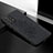 Ultra-thin Silicone Gel Soft Case Cover with Magnetic S03D for Samsung Galaxy A72 4G Black